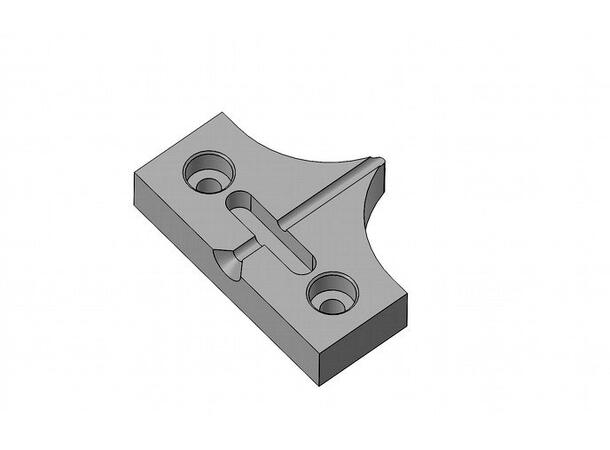 Microflow nylon innløpsguide 2 mm For kabel Ø 1.2-1.8 mm